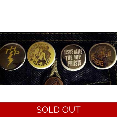 The Hip Priests Button Set 2